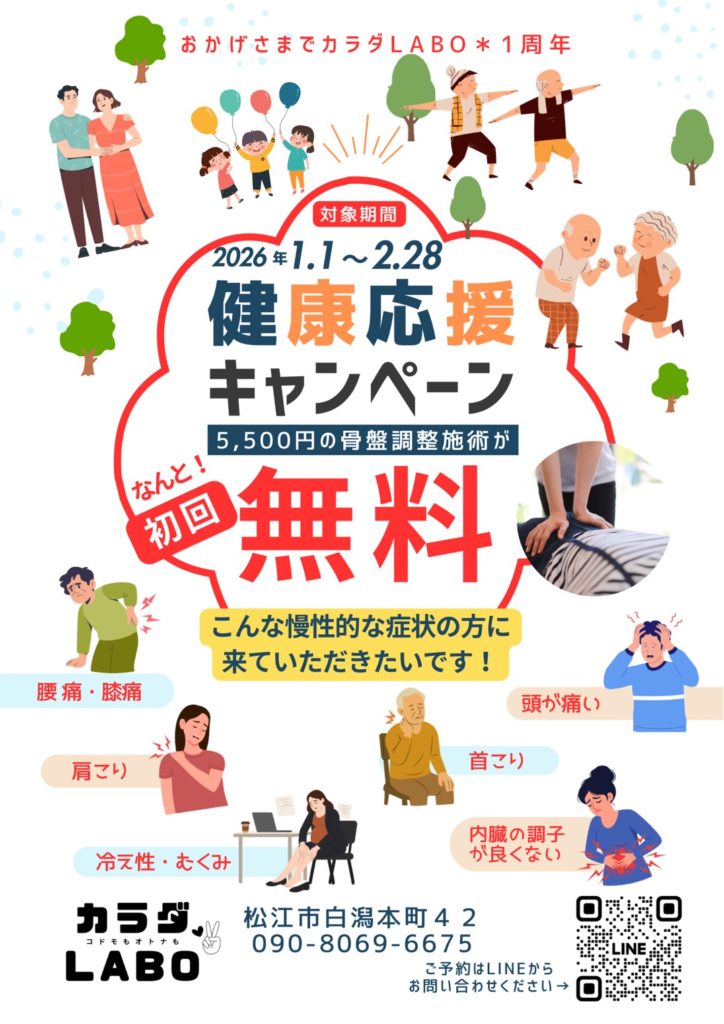 健康応援キャンペーン　カラダLABO　しらかたBASE